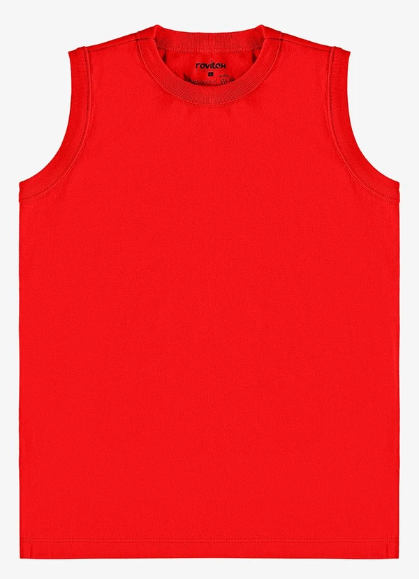 Rovi Kids - Regata Básica Infantil Masculina Laranja 4