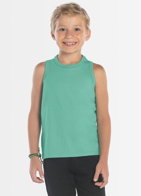 Rovi Kids - Regata Básica Infantil Masculina Verde