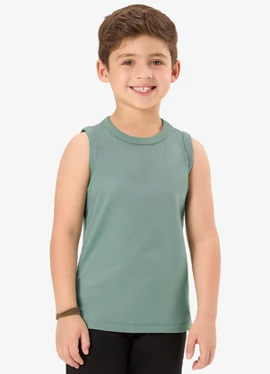 Rovi Kids - Regata Básica Infantil Masculina Verde - ROVI KIDS
