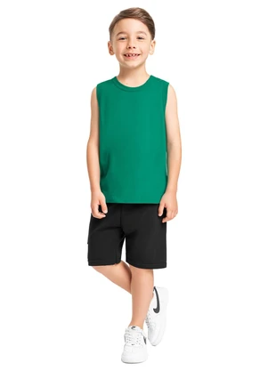Regata Básica Infantil para Menino Bee Loop Verde - BEE LOOP