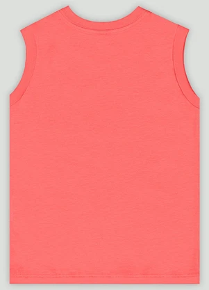 Up Baby - Regata Básica Meia Malha Meninos Vermelho - UP BABY
