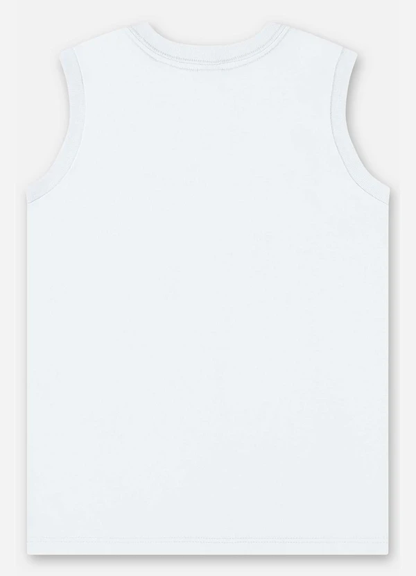 Up Baby - Regata Básica para Menino Branco 2