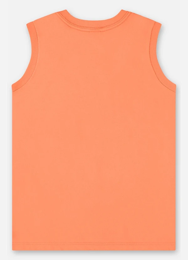 Up Baby - Regata Básica para Menino Laranja 2