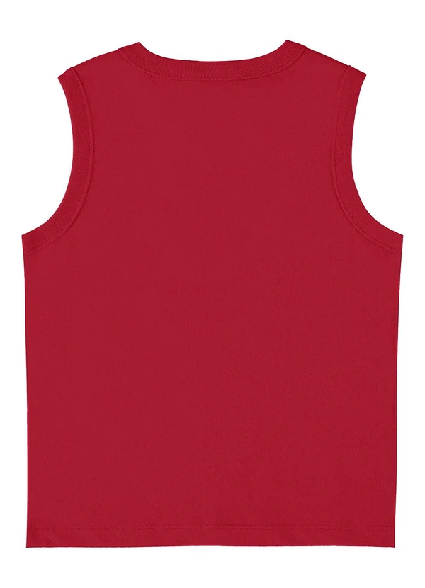 Bee Loop - Regata Básica para Menino Vermelho 2