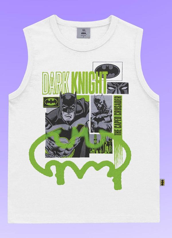 Fakini Kids - Regata Batman Branco