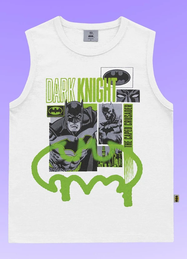Fakini Kids - Regata Batman Branco