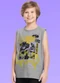 Fakini Kids - Regata Batman Cinza - variação: Cinza