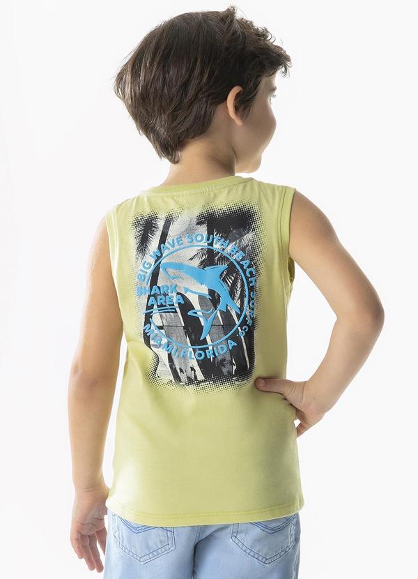 Cativa Kids - Regata Comfort Estampada Verde 2