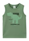 Malwee Kids - Regata Turbo Ligado em Puff Vermelho - variação: Verde Menta