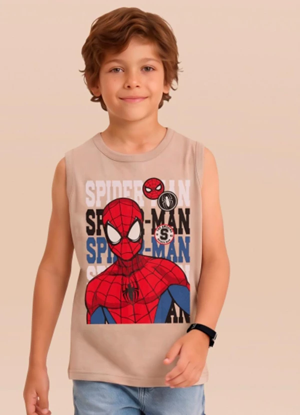 Brandili - Regata do Homem-Aranha Bege