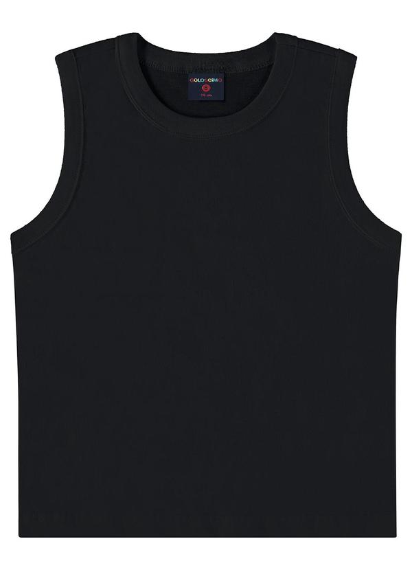 Guloseima - Regata em Meia Malha Masculino Preto