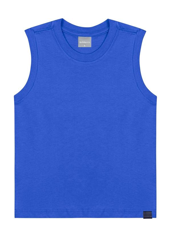 Quimby - Regata em Meia Malha para Menino Azul
