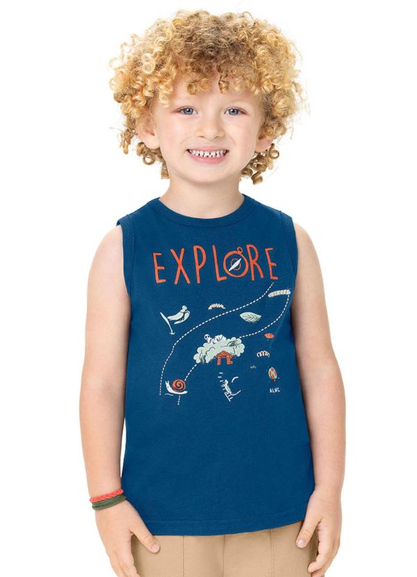 Alenice - Regata Explore Divertida Menino Azul