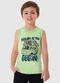 Malwee Kids - Regata Dino Street Style em Malha Verde  - variação: Verde