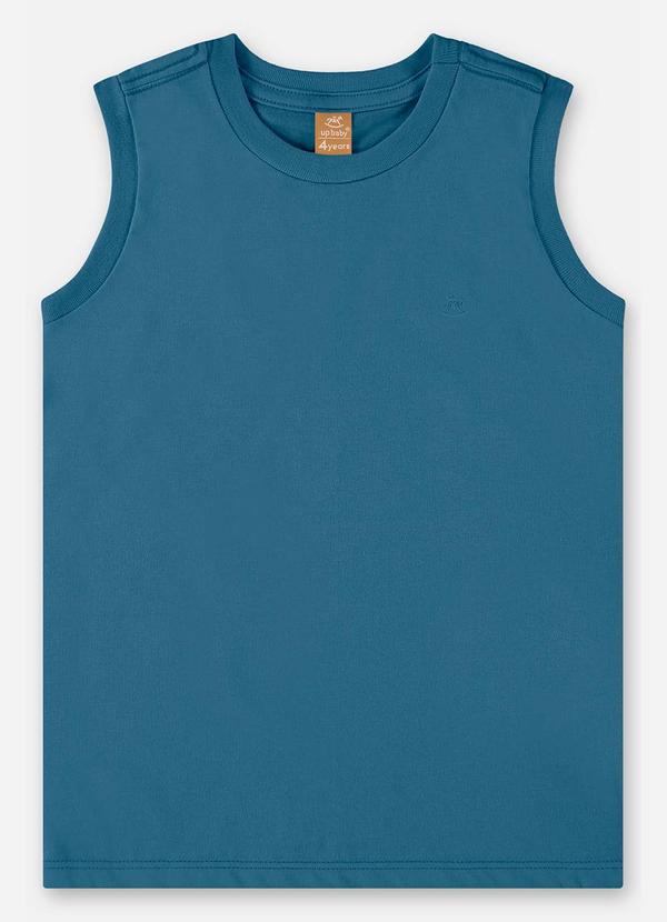 Up Baby - Regata Infantil Básica para Menino Azul
