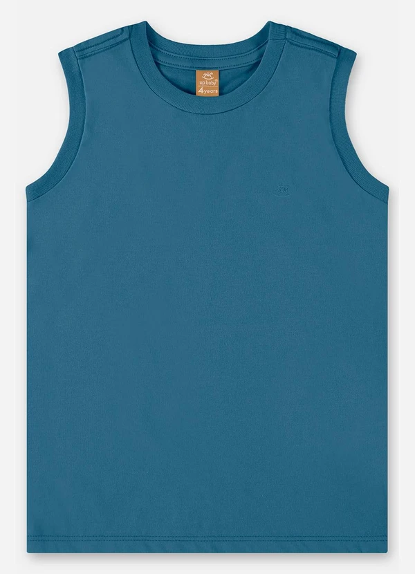Up Baby - Regata Infantil Básica para Menino Azul