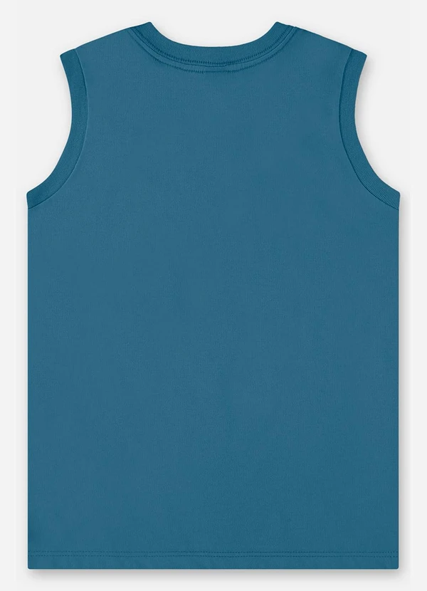 Up Baby - Regata Infantil Básica para Menino Azul 2
