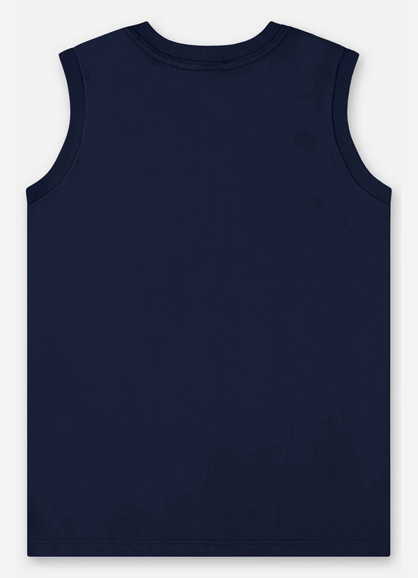 Up Baby - Regata Infantil Básica para Menino Azul 2