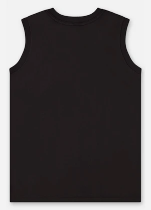 Up Baby - Regata Infantil Básica para Menino Preto - UP BABY