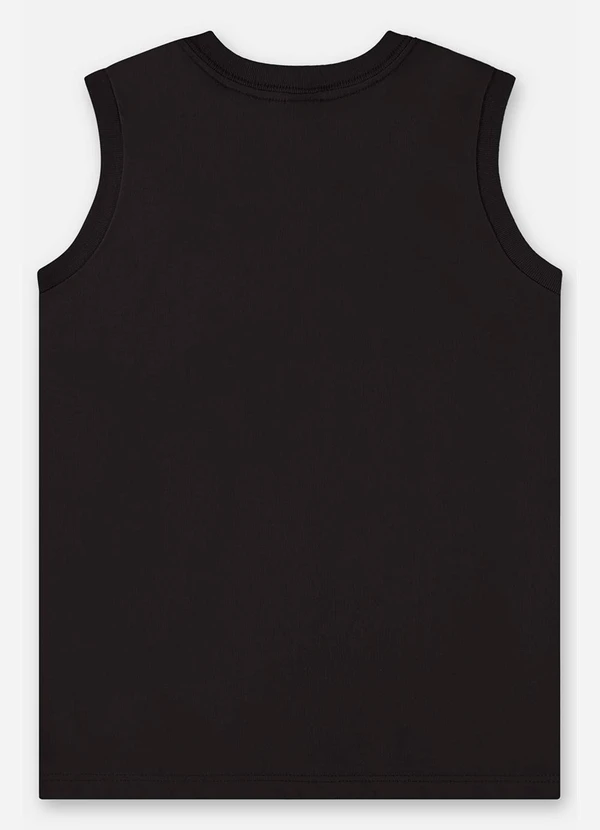 Up Baby - Regata Infantil Básica para Menino Preto 2