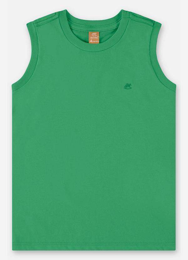 Up Baby - Regata Infantil Básica para Menino Verde
