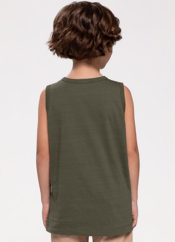 Trick Nick - Regata Infantil em Meia Malha Verde 2