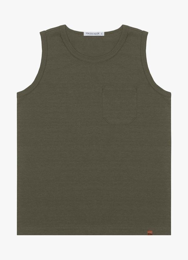 Trick Nick - Regata Infantil em Meia Malha Verde 5