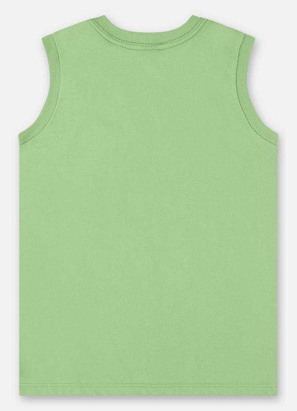 Up Baby - Regata Infantil em Meia Malha Verde 2