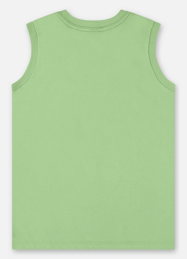 Up Baby - Regata Infantil em Meia Malha Verde 2