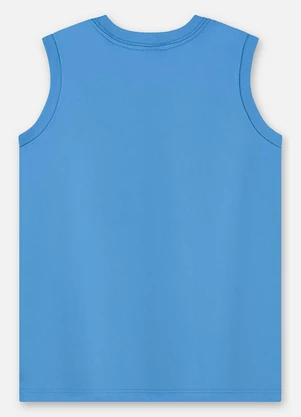 Up Baby - Regata Infantil Masculina Algodão Azul - UP BABY