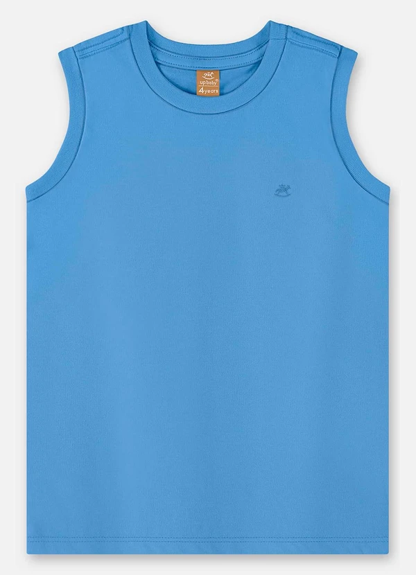 Up Baby - Regata Infantil Masculina Algodão Azul