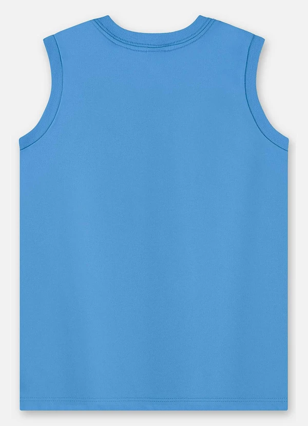 Up Baby - Regata Infantil Masculina Algodão Azul 2