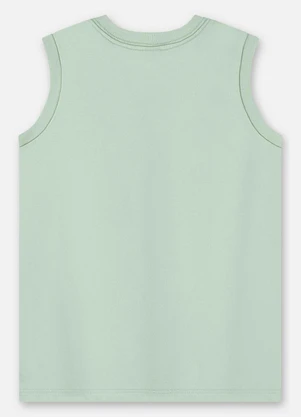 Up Baby - Regata Infantil Masculina Algodão Verde - UP BABY