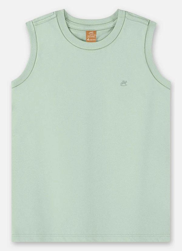 Up Baby - Regata Infantil Masculina Algodão Verde 1