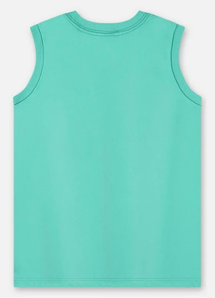 Up Baby - Regata Infantil Masculina Básica Verde - UP BABY