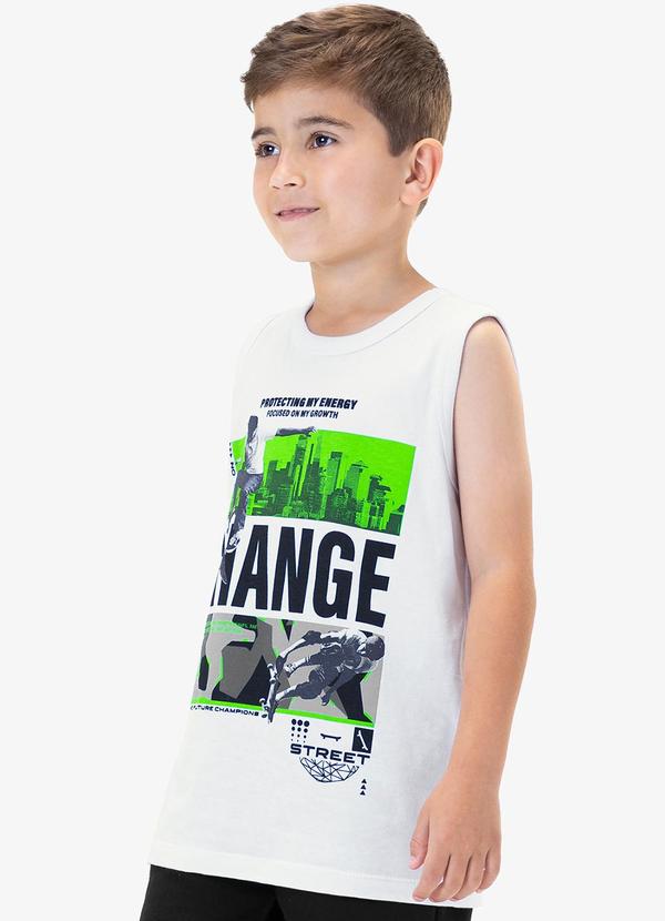 Rovi Kids - Regata Infantil Menino Branco