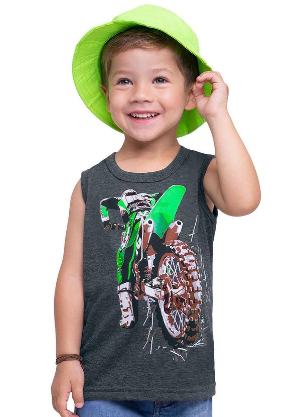 Kyly - Regata Infantil Masculina Cinza