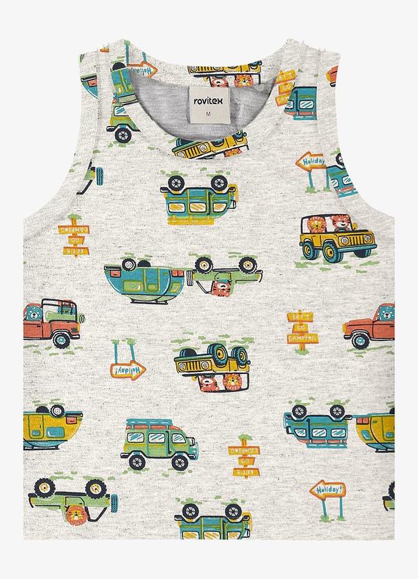 Rovi Kids - Regata Infantil Masculina Cinza