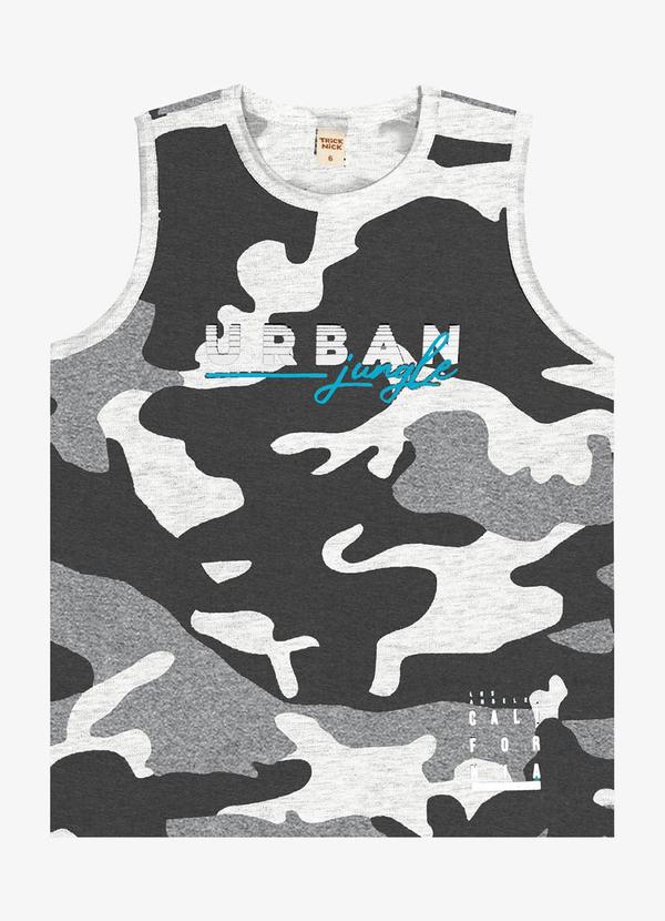 Trick Nick - Regata Infantil Menino Cinza