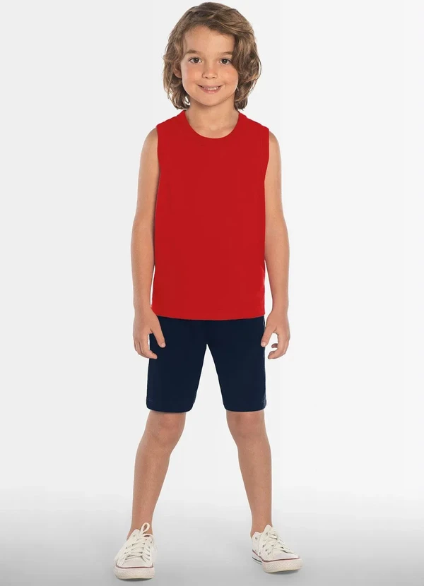 Rovi Kids - Regata Infantil MeninoVermelho 3