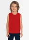 Rovi Kids - Regata Básica Infantil Masculina Azul - variação: Vermelho