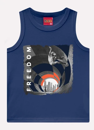 Kyly - Regata Infantil Menin Skate Azul - KYLY