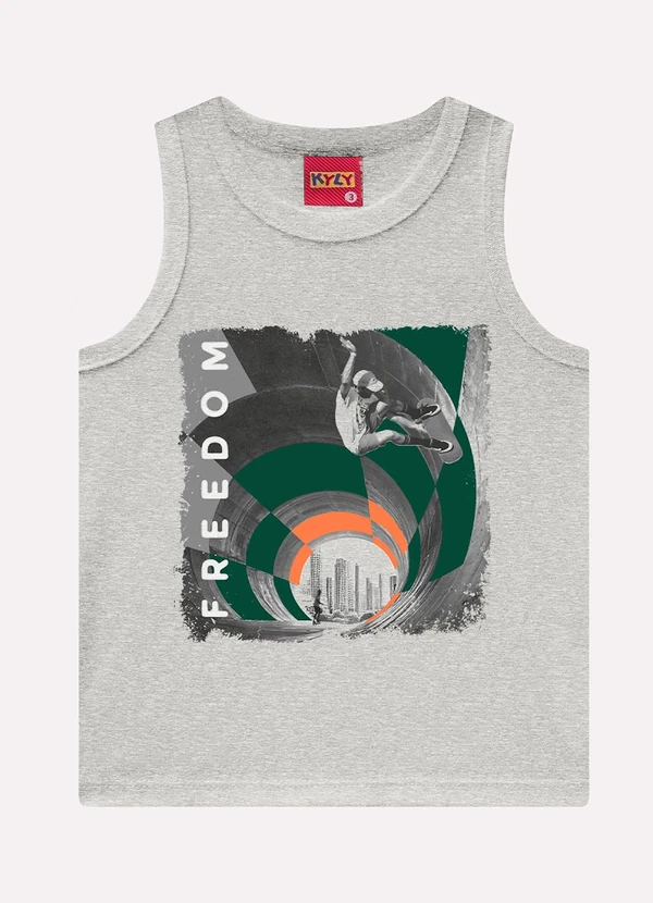 Kyly - Regata Infantil Menin Skate Cinza