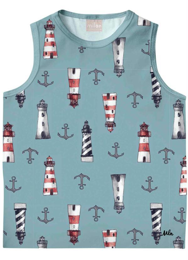 Milon - Regata Infantil Menino Azul