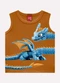 Kyly - Regata Infantil Menino Dragão Amarelo - variação: Amarelo
