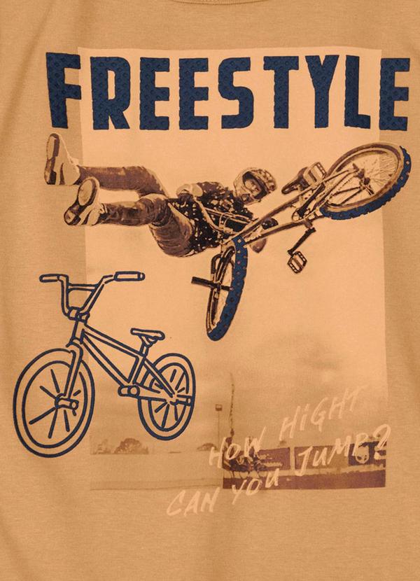 Brandili - Regata Infantil Menino em Malha Marrom 2