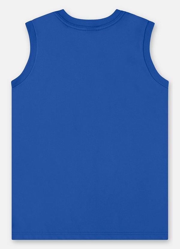 Up Baby - Regata Infantil Menino em Meia Malha Azul 2