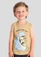 Brandili - Regata Infantil Menino em Meia Malha Bege - variação: Bege