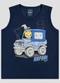 Reirex - Regata Infantil Menino Meia Malha Verde - variação: Azul