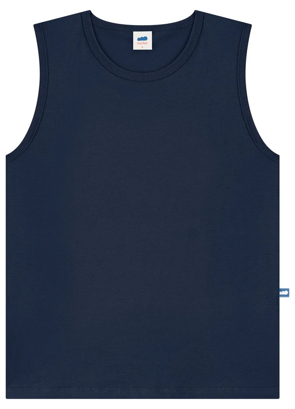 Marlan - Regata Infantil Menino Meia Malha Azul